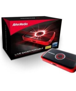 AVerMedia Live Gamer Portable, Full HD 1080p Recording Without PC Directly to SD Card, Ultra Low Latency, H.264 Hardware Encoding, USB Video Capture, High Definition Game Capture, Recorder, Streaming (C875)