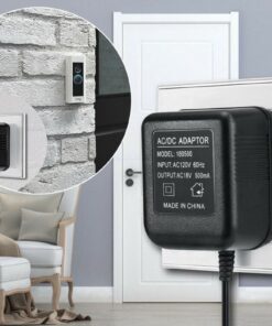 Power Supply Adapter Transformer EU Plug For Video Ring Doorbell