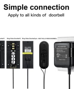 Alternative view of Power Supply Adapter Transformer EU Plug For Video Ring Doorbell