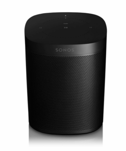 Alternative view of Sonos One – The Smart Speaker for Music Lovers with Amazon Alexa built for Wireless Music Streaming and Voice Control in a Compact Size with Incredible Sound for Any Room. (Black)
