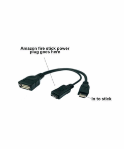 Alternative view of USB Hub with 3 USB Port +LAN Ethernet Adapter for (FIRE Stick 2nd Gen, 3rd Gen 4K, Fire TV Gen 3rd 4K,Fire TV Cube 4K,ROKU Stick,Mobile)