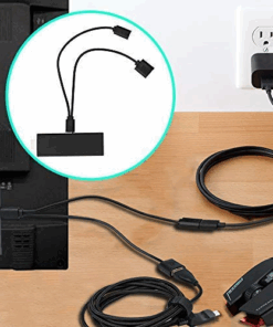 Alternative view of Micro USB Host OTG Adapter Cable Micro USB to USB For Smart TV, Compatible with Rii Keyboards, Logitech Keyboards, and Nintendo Switch