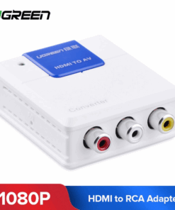 Alternative view of Ugreen HDMI to RCA AV Converter 1080P HDMI to AV Video Adapter HDMI Connector For Android TV Smart Box Laptop Chromecast PC PS3
