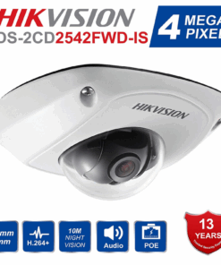 Hikvision 4 Megapixel Network Camera - Color DS-2CD2542FWD-IS
