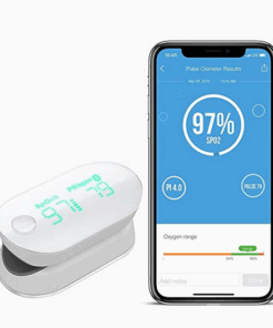 iHealth Air Wireless Fingertip Pulse Oximeter - Android & Apple iOS Compatible