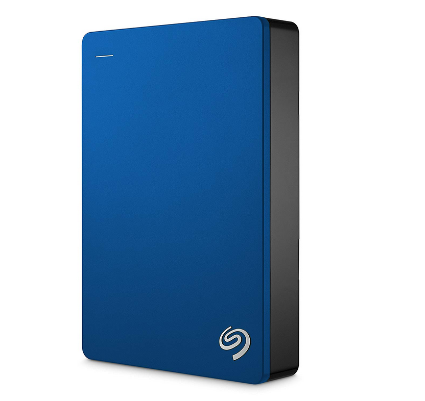 Seagate Backup Plus Portable External Hard Drive 4TB USB 3.0, Blue