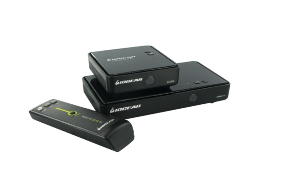 IOGEAR Wireless 3D Digital Kit with Full HD 1080P and 5.1 Channel Digital Audio, GW3DHDKIT