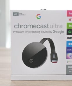 Alternative view of Google Chromecast Ultra 4K HD HDR Video Media Streamer Player