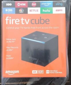 Alternative view of Fire TV Cube, hands-free with Alexa and 4K Ultra HD (includes all-new Alexa Voice Remote), Streaming Media Player