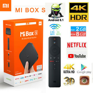 XIAOMI Mi Box S 4K HDR Android TV 8.1 with Google Assistant Remote - Wi-Fi - Bluetooth 4.2 2GB RAM 8 GB Memory - Black - Image 4