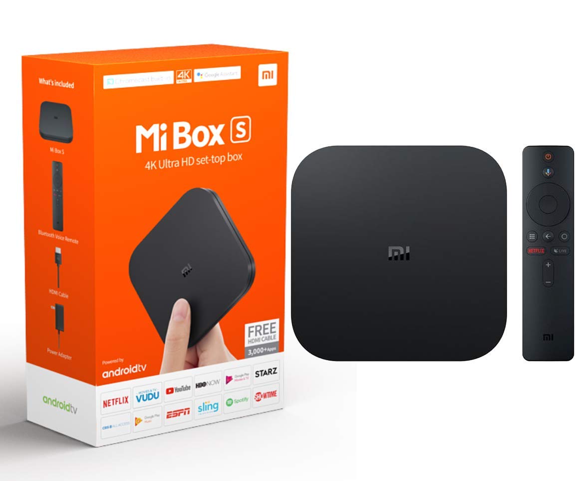 XIAOMI Mi Box S 4K HDR Android TV 8.1 with Google Assistant Remote - Wi-Fi - Bluetooth 4.2 2GB RAM 8 GB Memory - Black - Image 7