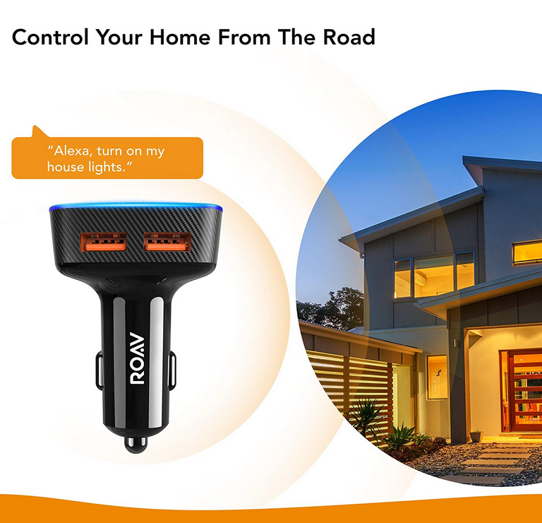 Roav VIVA, by Anker, Alexa-Enabled 2-Port USB Car Charger for In-Car Navigation, Hands-Free Calling and Music Streaming - Image 6