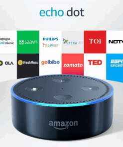 Alternative view of Amazon Echo Dot 2nd Generation Black,