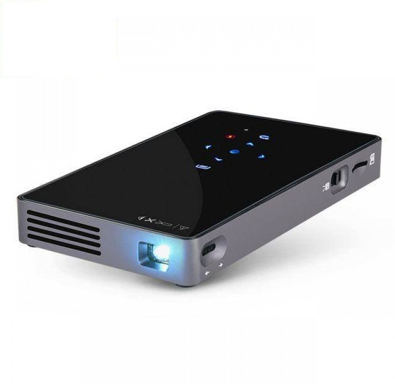 AUN Android 7.1 WIFI, Bluetooth, HDMI, Home Theater 2G+32G Mini D5S Smart Projector - Image 2