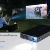 AUN Android 7.1 WIFI, Bluetooth, HDMI, Home Theater 2G+32G Mini D5S Smart Projector