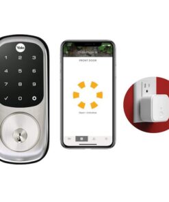 Yale Security YRD226-CBA-619 Assure Connected by August Touchscreen Smart Lock, Satin Nickel
