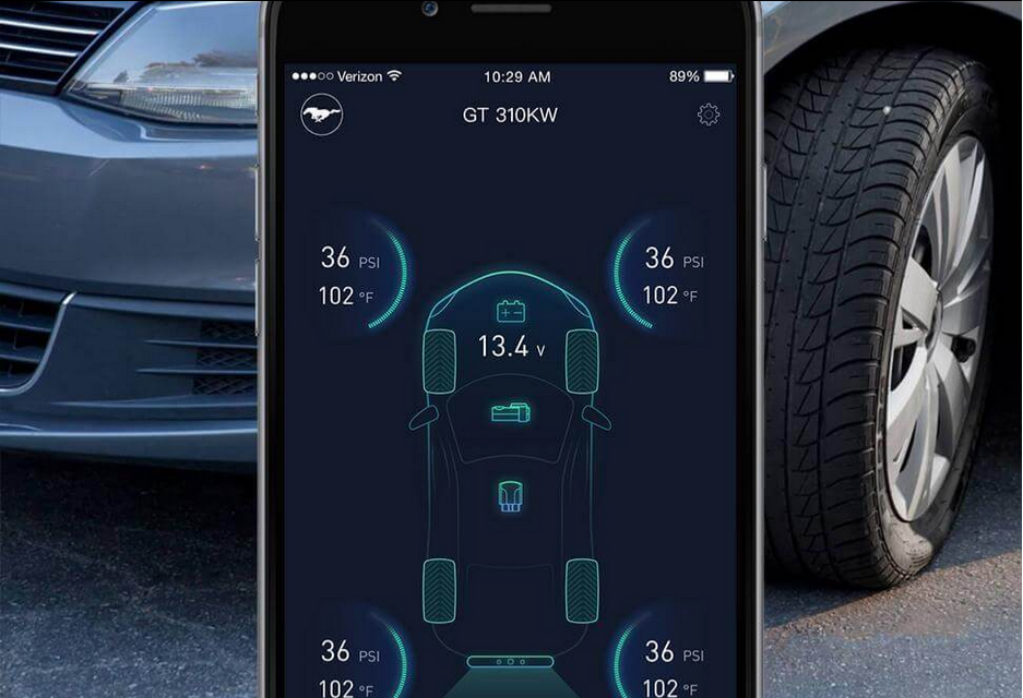 ZUS AccurateTemp Smart Tire Safety Monitor, TPMS with APP, Slow Leak Detection, Real Time Pressure & Temperature Alerts, Tire Pressure Monitoring System with 4 Upgraded External Cap Sensors - Image 4