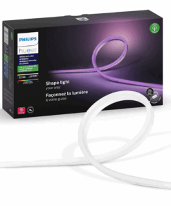 Philips Hue White & Color Ambiance 5m (Requires Hue Hub, Compatible with Amazon Alexa Apple HomeKit and Google Assistant) Outdoor Lightstrip, 16ft