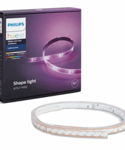 Philips Hue White and Color Ambiance LightStrip Plus Dimmable LED Smart Light (Requires Hue Hub, Works with Alexa, HomeKit & Google Assistant)