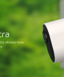 Arlo Ultra - 4K UHD Wire-Free Security Add-on Camera | Indoor/Outdoor Security Camera with Color Night Vision, 180° View | Requires an Ultra SmartHub, sold separately | Works with Alexa | (VMC5040)