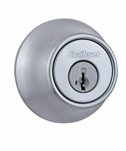 Kwikset Single Cylinder Deadbolt featuring SmartKey Security