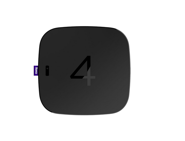 Roku 4 | HD and 4K UHD Streaming Media Player with Enhanced Remote (Voice Search, Lost Remote Finder, and Headphone), Quad-Core Processor, Dual-Band Wi-Fi, Ethernet, and USB Port (Open Box - Image 2