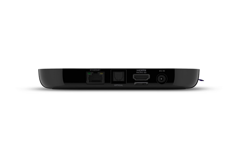 Roku 4 | HD and 4K UHD Streaming Media Player with Enhanced Remote (Voice Search, Lost Remote Finder, and Headphone), Quad-Core Processor, Dual-Band Wi-Fi, Ethernet, and USB Port (Open Box - Image 4