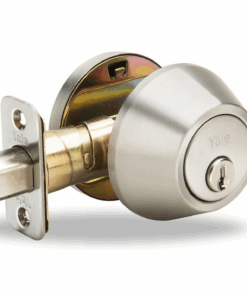 Yale Edge Series Deadbolt in Satin Nickel - Single Cylinder