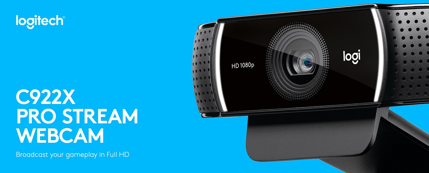 (Unboxed) Logitech C922x Pro Stream Webcam – Full 1080p HD Camera – Background Replacement Technology for YouTube or Twitch Streaming - Image 8