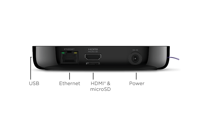 Roku 4 | HD and 4K UHD Streaming Media Player with Enhanced Remote (Voice Search, Lost Remote Finder, and Headphone), Quad-Core Processor, Dual-Band Wi-Fi, Ethernet, and USB Port (Open Box - Image 5