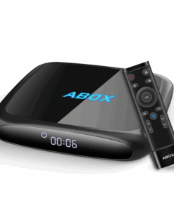 ABOX A4 Android 7.1 TV Box with Voice Remote Ultra 4K HD Smart TV Box 2GB RAM 16GB ROM Bluetooth 4.0 S905W Quad Core A53 Processor 64 Bits