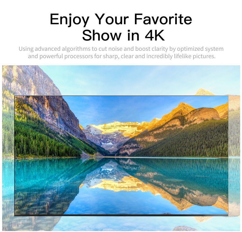 ABOX A4 Android 7.1 TV Box with Voice Remote Ultra 4K HD Smart TV Box 2GB RAM 16GB ROM Bluetooth 4.0 S905W Quad Core A53 Processor 64 Bits - Image 7