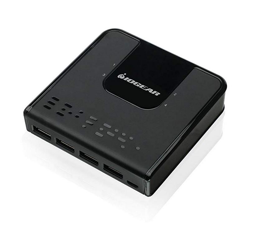 IOGEAR 3.0/4 Port Peripheral Sharing Switch (GUS434)
