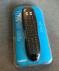Alternative view of Logitech Harmony 350 Infrared All in One Remote Control, Universal Remote Logitech, Programmable Remote