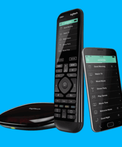 Logitech Harmony Elite Advanced TV and Home Entertainment Remote Control, Hub and App, Works with Alexa, Black