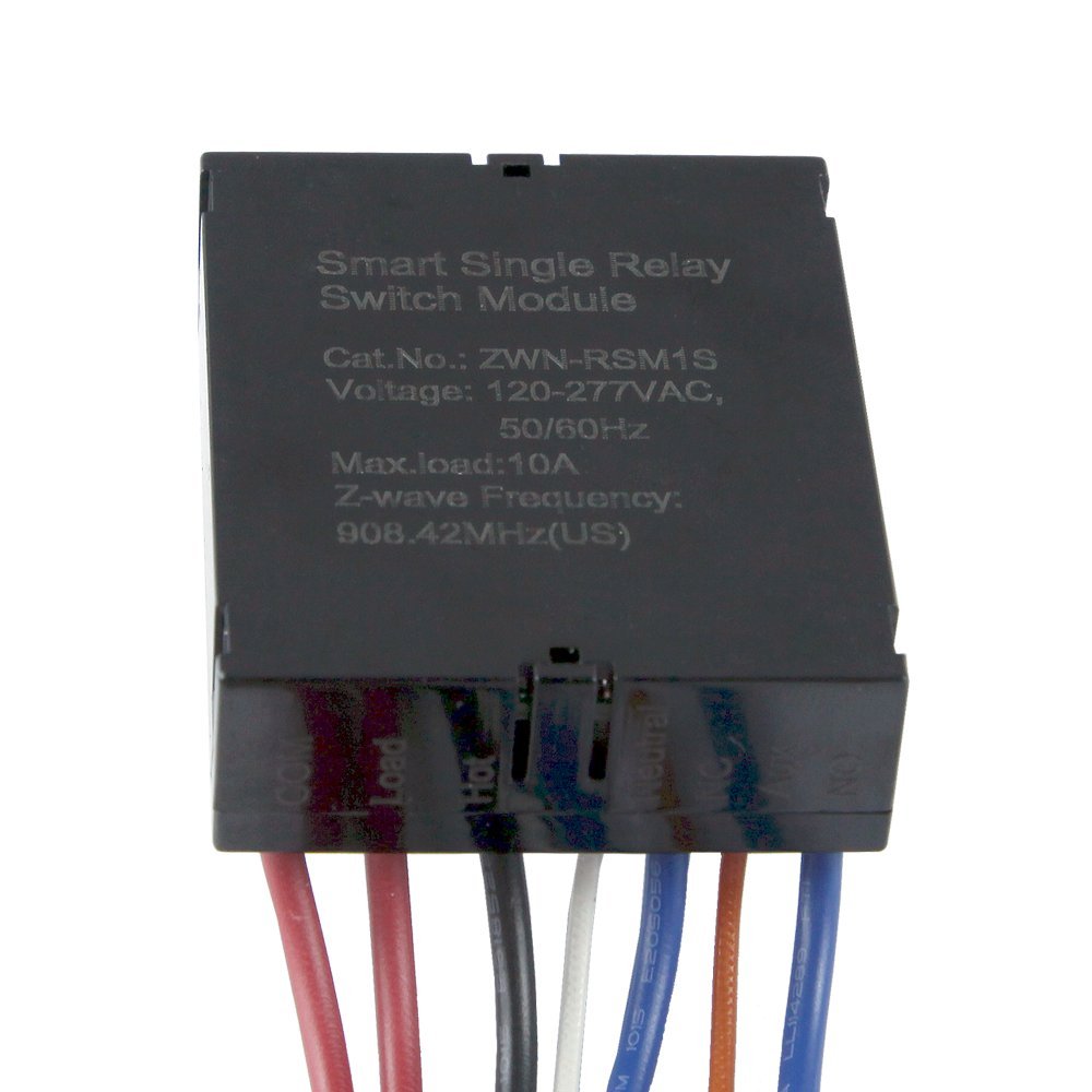 ZWN-RSM2 Plus Z-Wave Smart Dual Relay Switch Module Home Wireless Automation - Image 2