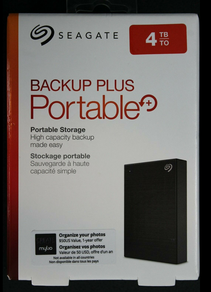 Seagate Backup Plus Portable 4TB External Hard Drive HDD – Black USB 3.0 for PC Laptop and Mac - Image 4