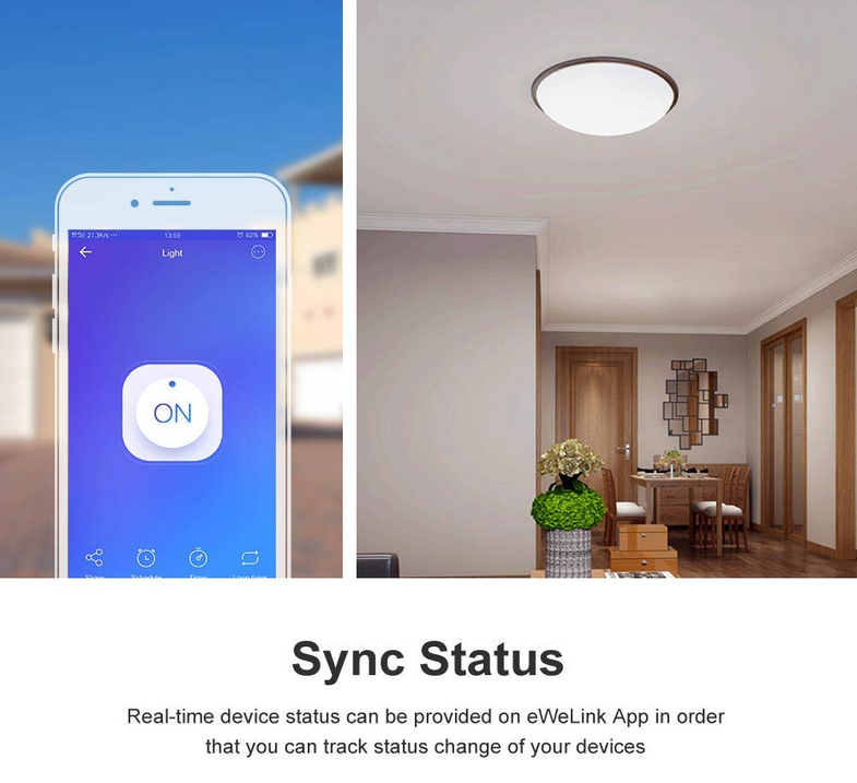 SONOFF Basic R3 10A Smart WiFi Wireless Light Switch,DIY Module for Developers, Compatible with Alexa & Google Home Assistant, Works with IFTTT, No Hub Required - Image 2