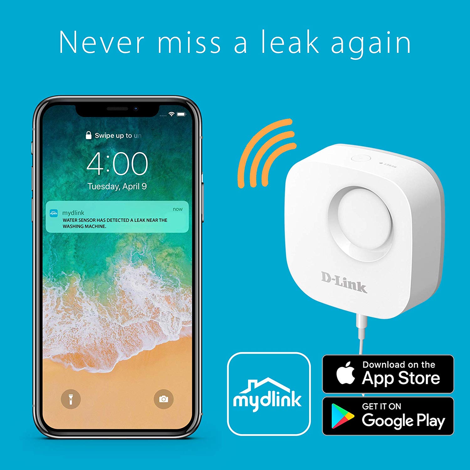 D-Link DCH-S161 Wi-Fi Water Sensor - Image 10
