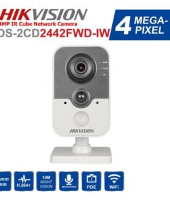 Hikvision IP Camera 4MP WiFi DS-2CD2442FWD-IW 4mm Two-way Audio Built-in Micro Phone