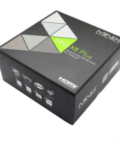 Minix Neo X8 Plus Streaming Media Player Black