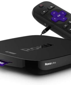 Alternative view of Roku Ultra | HD/4K/HDR Streaming Media Player. Now includes Premium JBL Headphones.