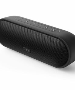 Tribit MaxSound Plus Portable Bluetooth Speaker, 24W Wireless Speaker with Powerful Louder Sound, Exceptional XBass, IPX7 Waterproof, 20-Hour Playtime, 100ft Bluetooth Range (Black)