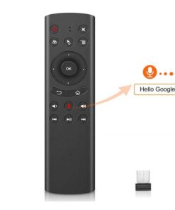 WeChip G20 Remote Control 2.4G Wireless Voice Control Sensing Air Remote Mouse for Nvidia Shield/ PC/ Android TV Box
