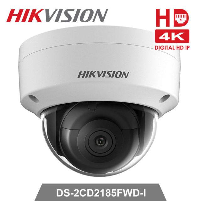 Hikvision DS-2CD2185FWD-I 8MP Outdoor Network Dome Camera with Night Vision