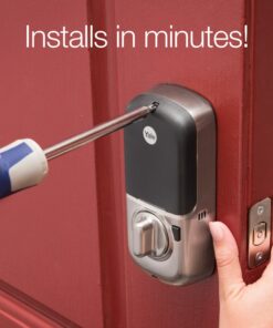 Alternative view of Yale Assure Lock SL, Connected by August - Wi-Fi/Bluetooth Key Free Touchscreen Keypad Deadbolt - Works with August App, Amazon Alexa, Google Assistant, HomeKit,