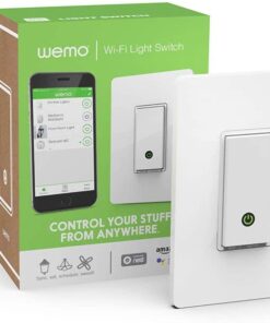 Wemo Smart Light Switch- Works with Alexa & Google Assistant