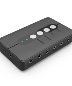 7.1 USB Audio Adapter External Sound Card with SPDIF Digital Audio