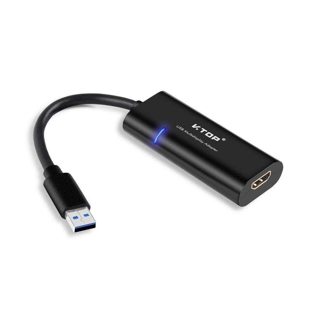 VTOP USB to HDMI Adapter External Graphics Card Multi Monitor Display Adapter