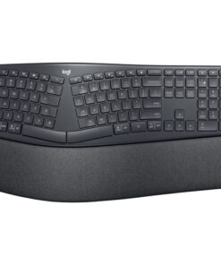 Alternative view of Logitech Ergo K860 Wireless Ergonomic Keyboard with Wrist Rest - Split Keyboard Layout for Windows/Mac, Bluetooth or USB Connectivity